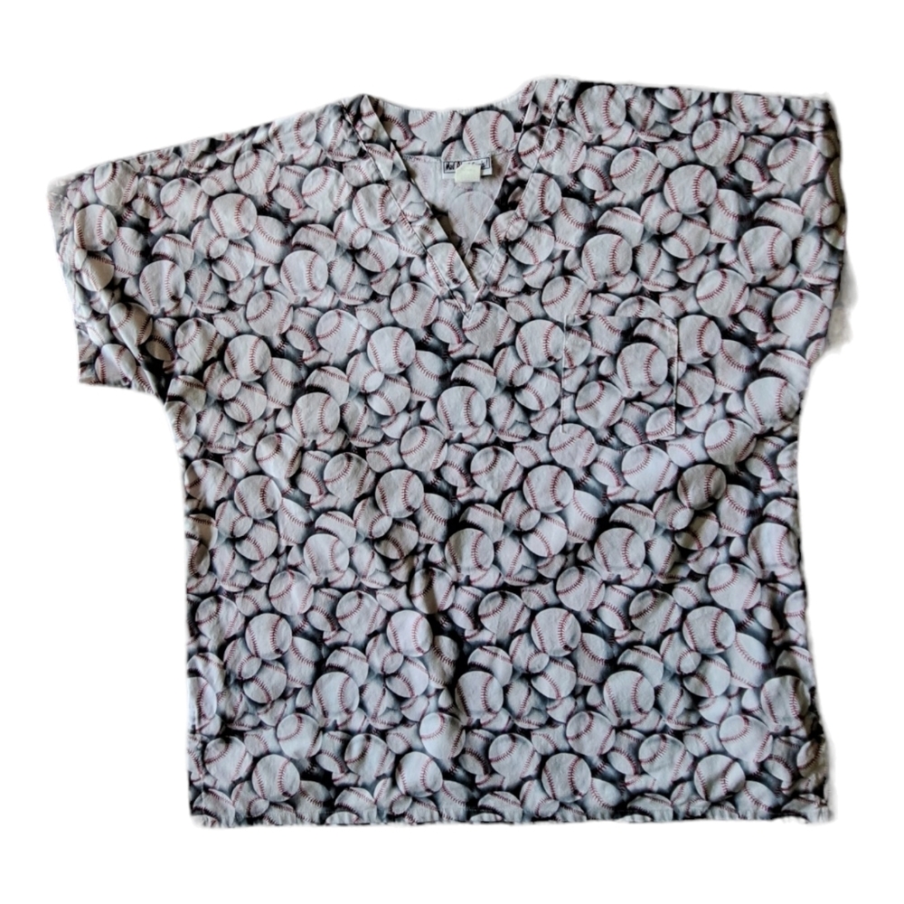 Mad About Scrubs Baseball Top